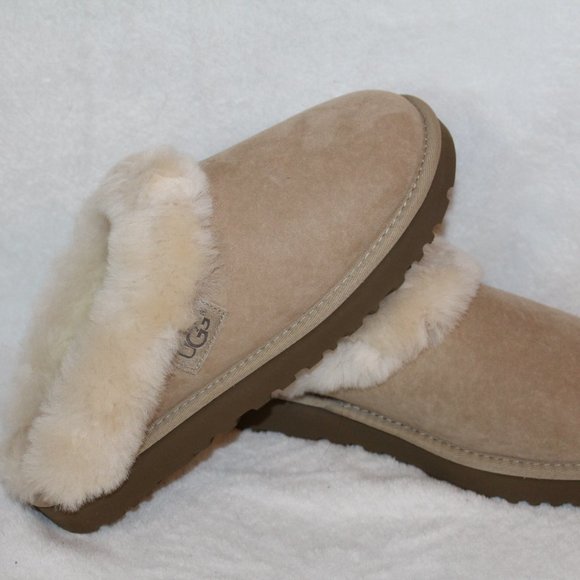 ugg cluggette shearling slide slipper